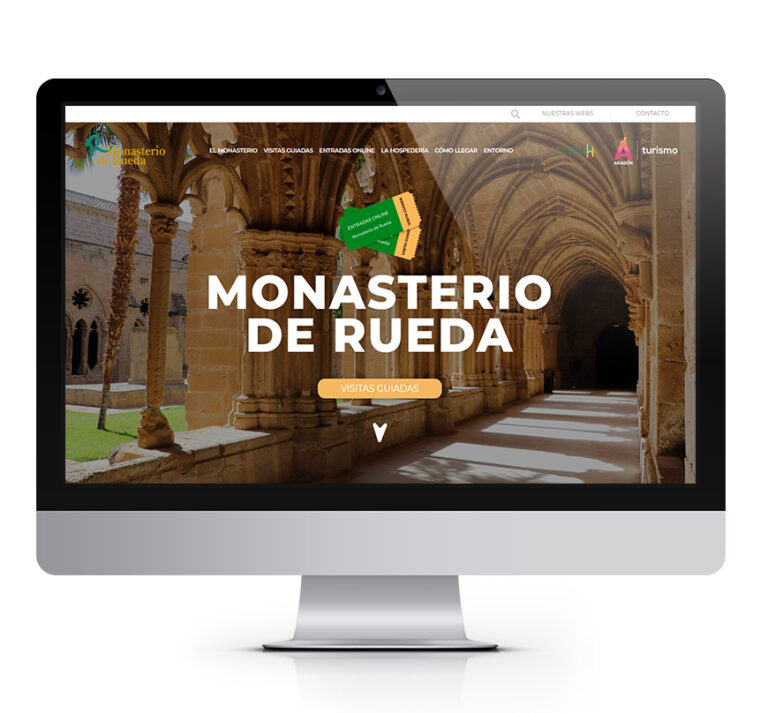 Monasterio de Rueda, imagen destacada en proyecto MSalaskreacion